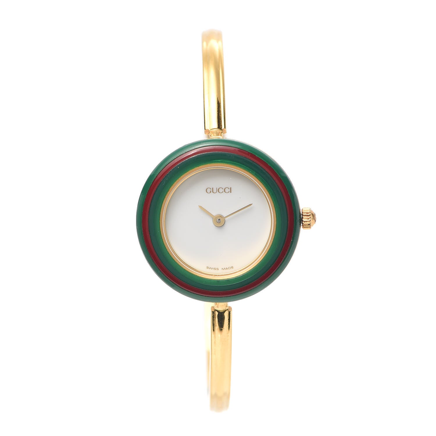 Gucci Stainless Steel 26mm Interchangeable Bezel Quartz Watch 1 of 6