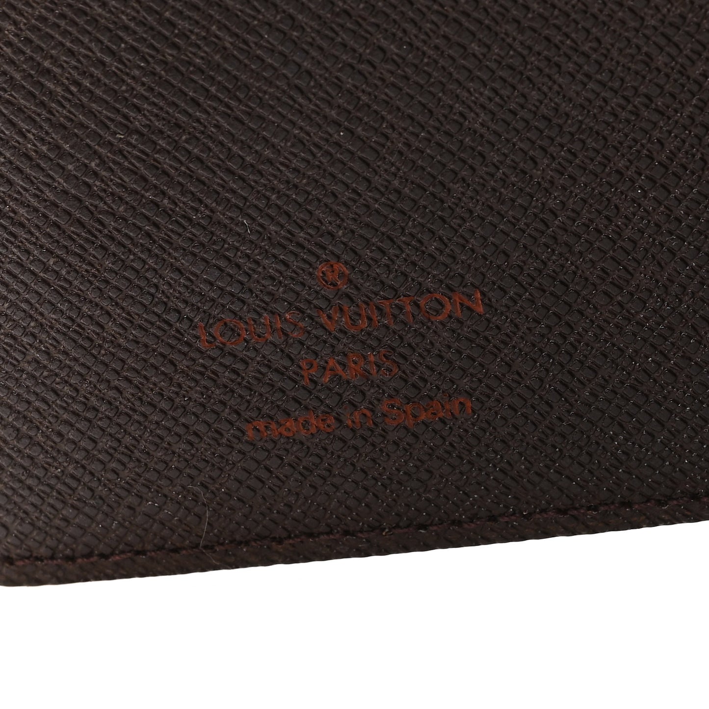 Damier Ebene Small Ring Agenda Cover