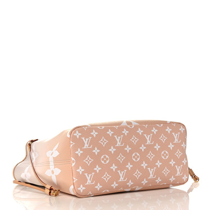 Louis Vuitton Monogram Giant By The Pool Neverfull MM Brume 5 of 13