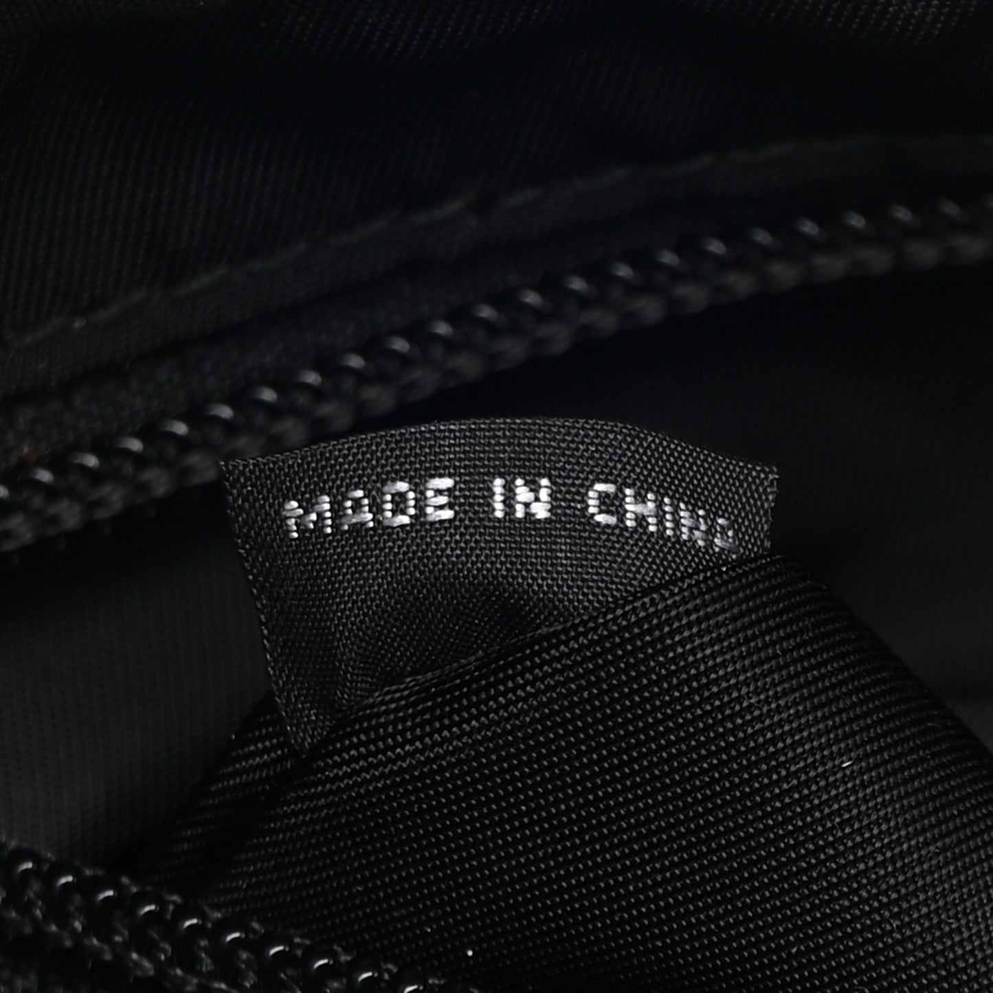 Tessuto Nylon Montagna Belt Bag Black