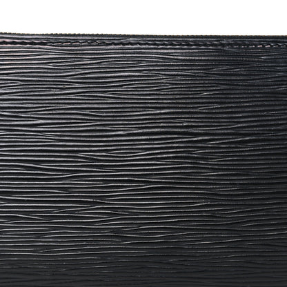 Louis Vuitton Epi Pochette Accessories 24 Black 7 of 10