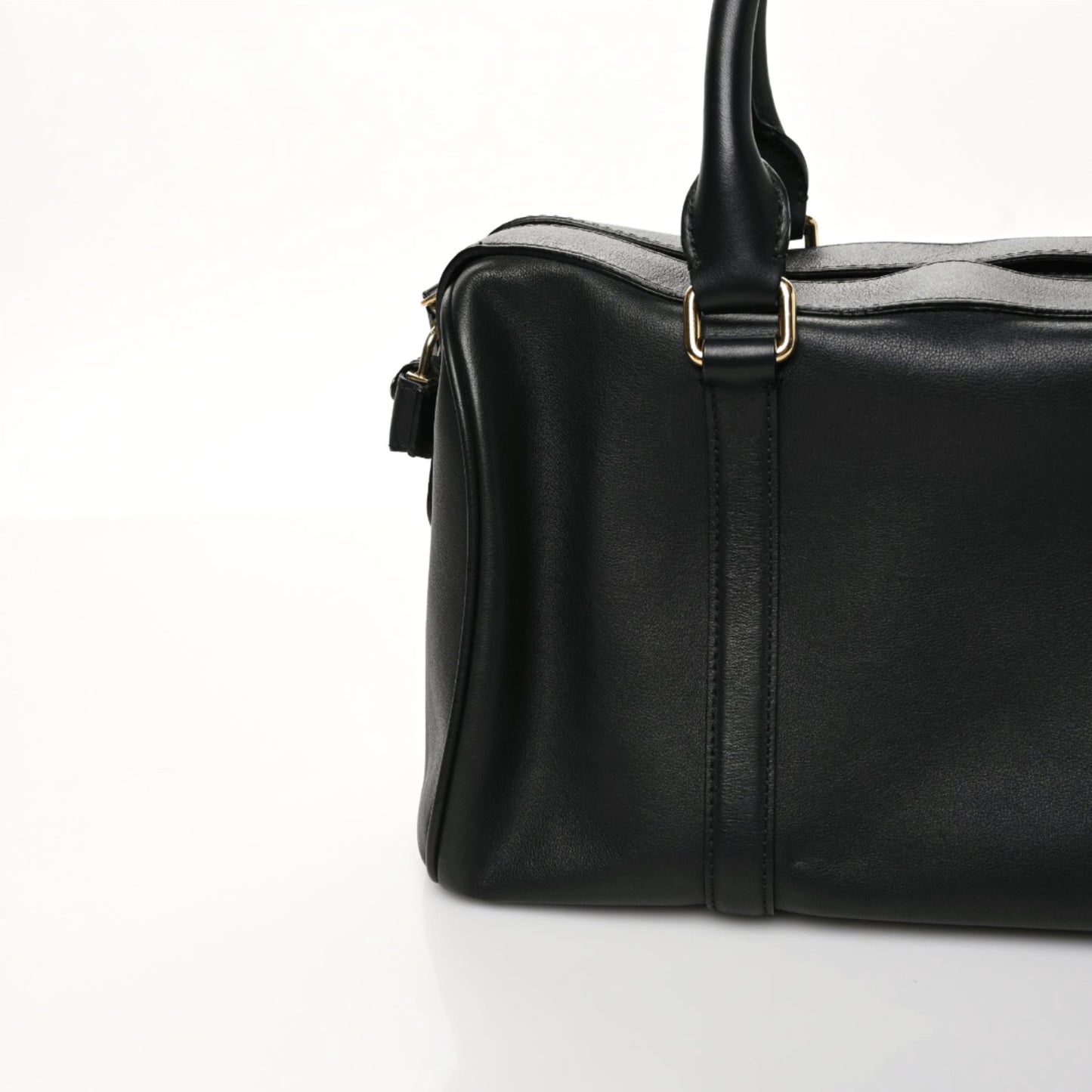 Derby Calfskin Medium Alchester Bowling Bag Black