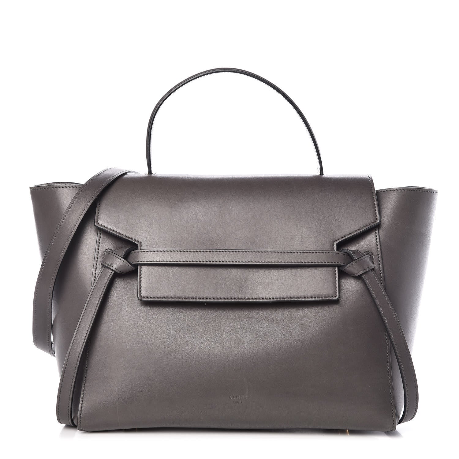 Celine Smooth Calfskin Mini Belt Bag Grey 1 of 14