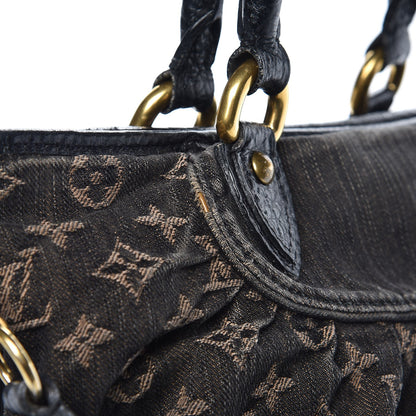 Louis Vuitton Denim Neo Cabby GM Black 10 of 13