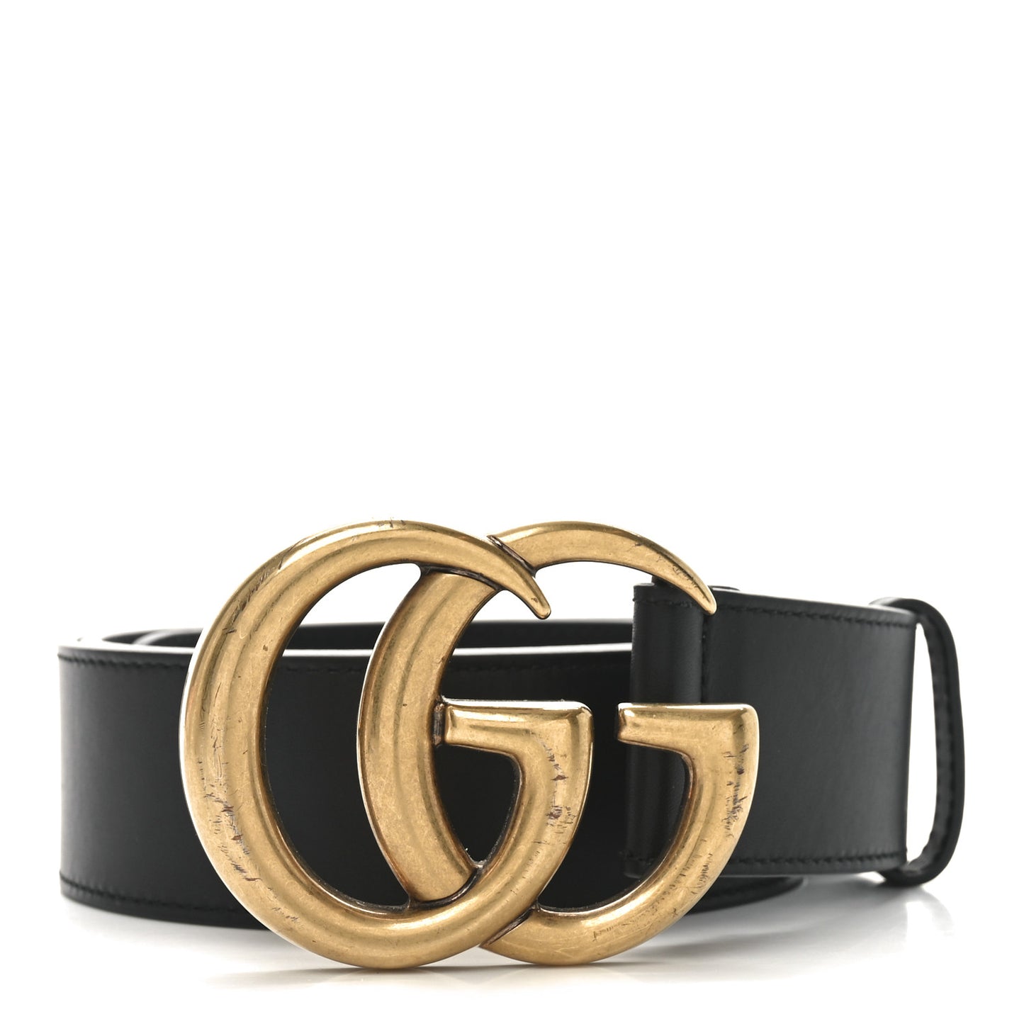 Calfskin Double G 40mm Belt 85 34 Black