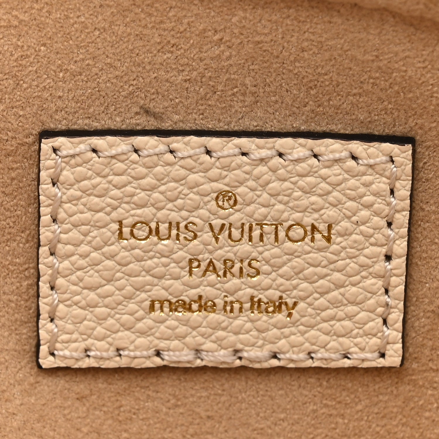 Louis Vuitton Empreinte Mini Bumbag Cream 6 of 9