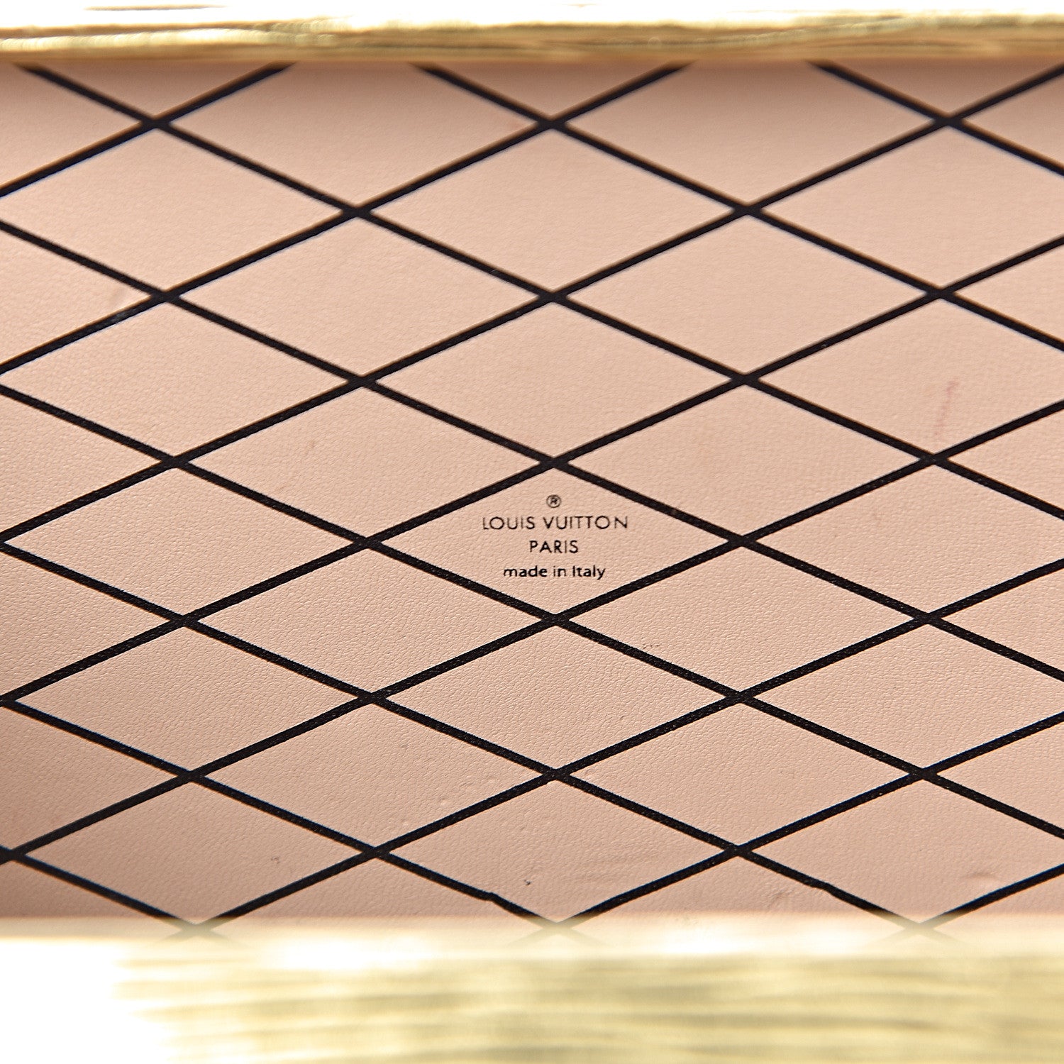 Louis Vuitton Metallic Epi Petite Malle Gold 6 of 12