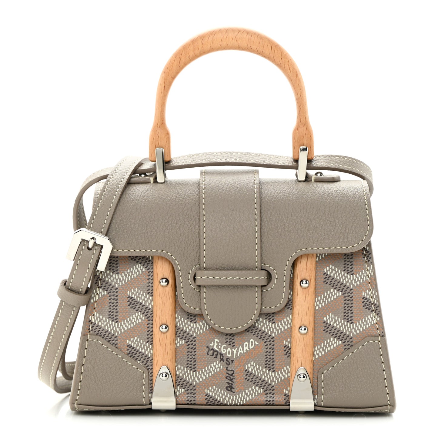 Goyardine Structure Nano Saigon Grey