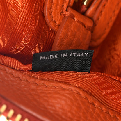 Prada Vitello Daino Bauletto Papaya 7 of 11