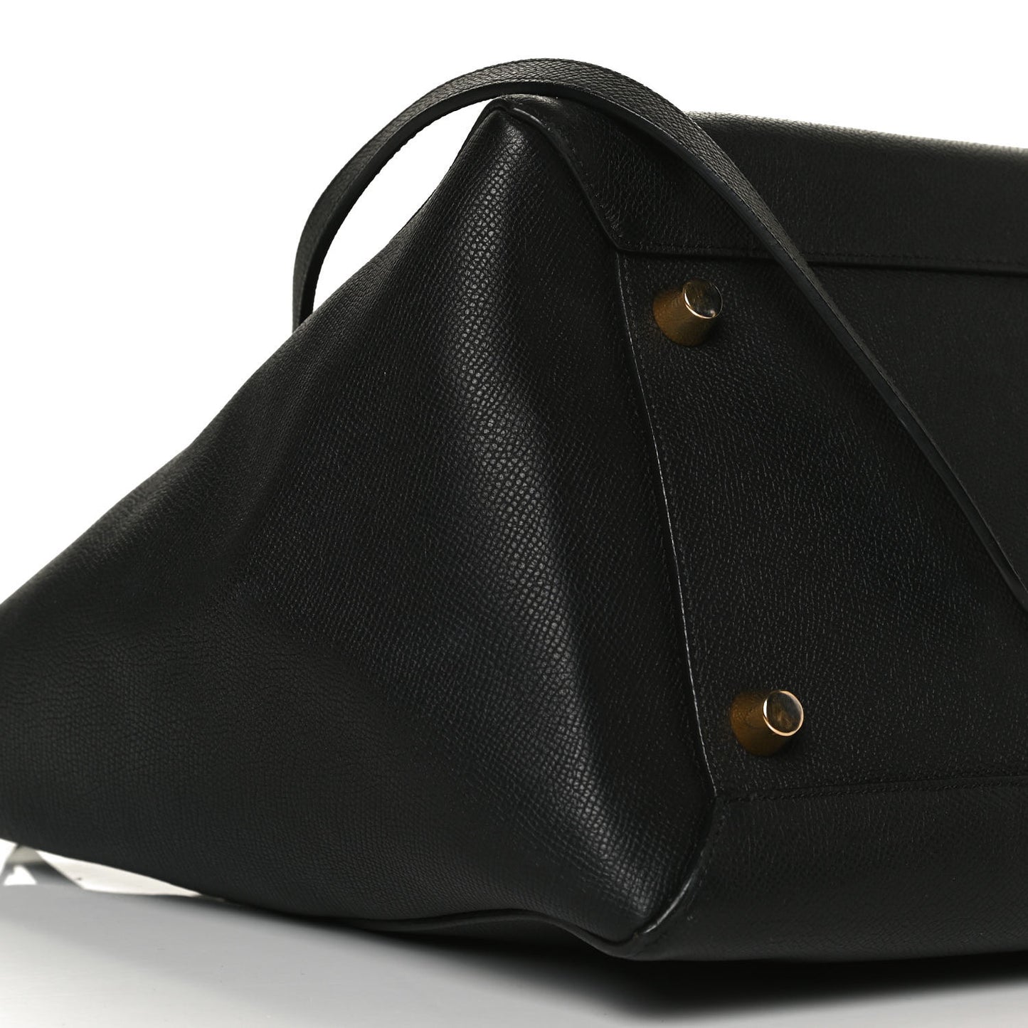 Grained Calfskin Small Belt Bag Black