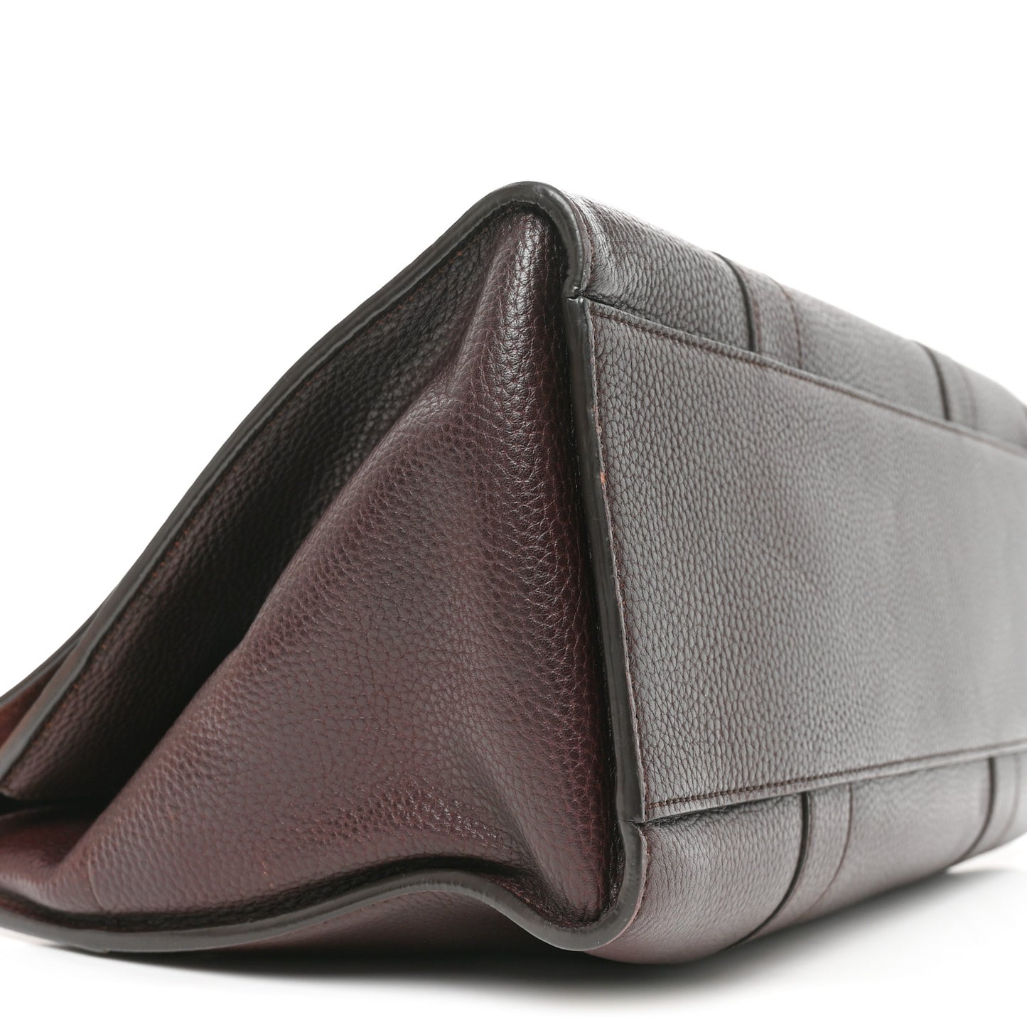 Grain Vegetable Tanned Calfskin Bayswater Oxblood