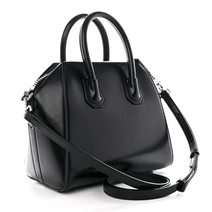 Givenchy Shiny Lord Calfskin Mini Antigona Black 3 of 12