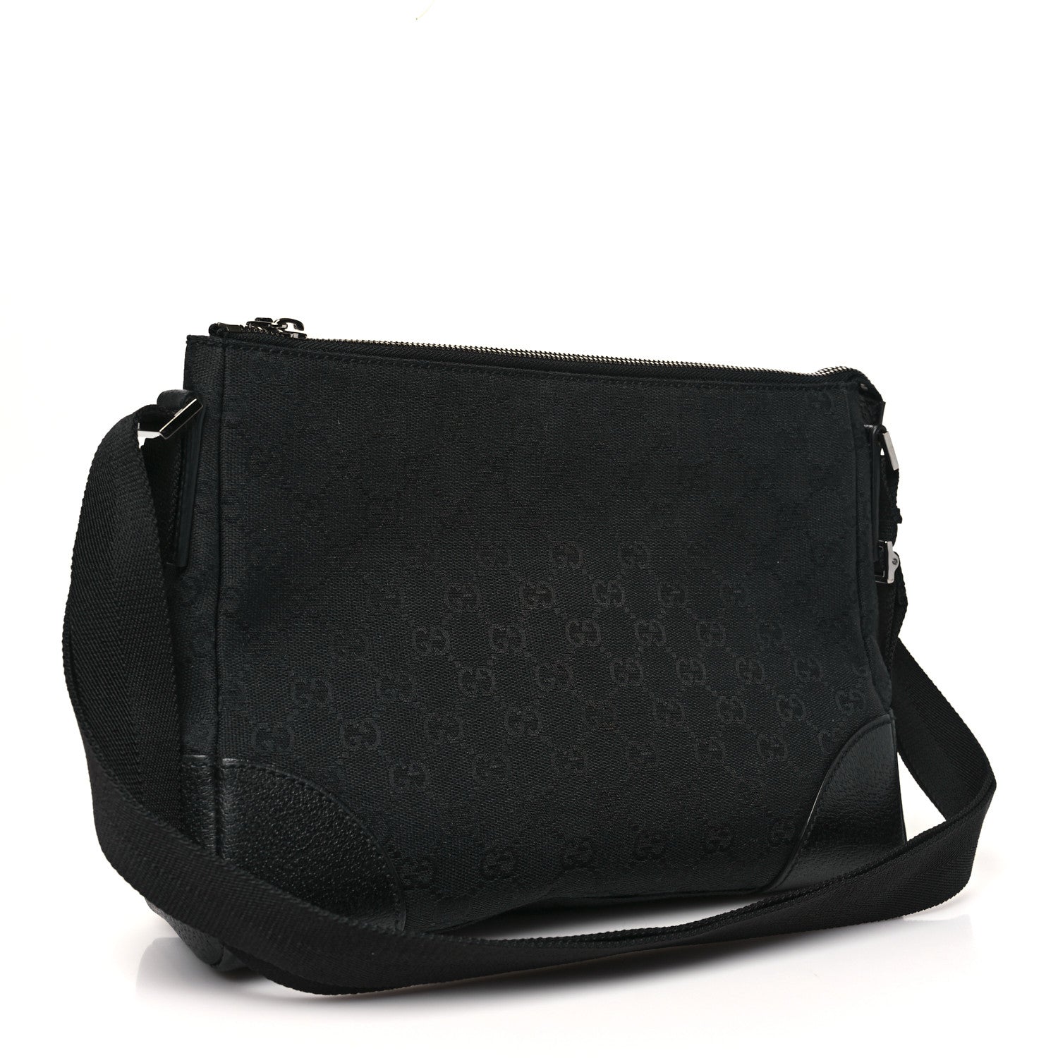 Gucci Monogram Joy Messenger Bag Black 3 of 11