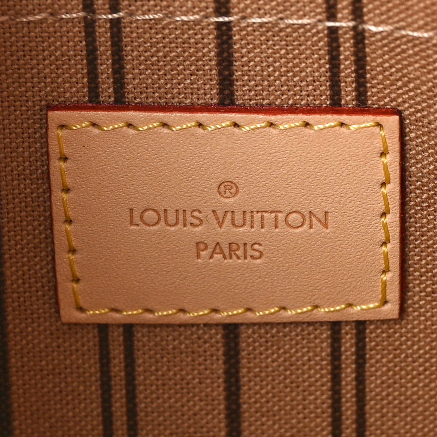 Louis Vuitton Monogram Neverfull MM GM Pochette 6 of 8