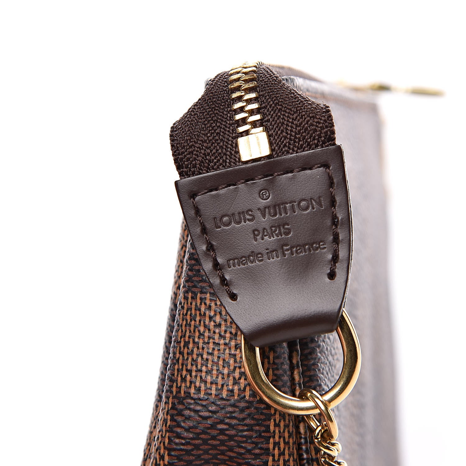 Louis Vuitton Damier Ebene Mini Pochette Accessories 8 of 10