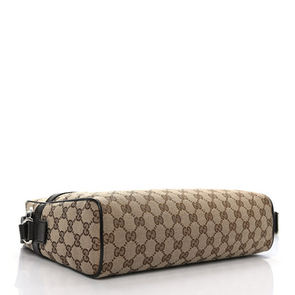 Gucci Monogram Dollar Calfskin Large Camera Case Beige Ebony Testa di Moro Marrone Scuro 4 of 9