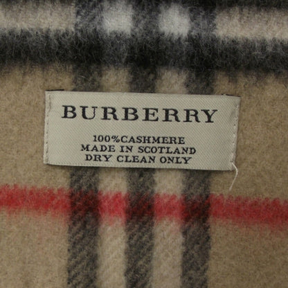 Burberry Cashmere Check Fringe Scarf 3 of 3
