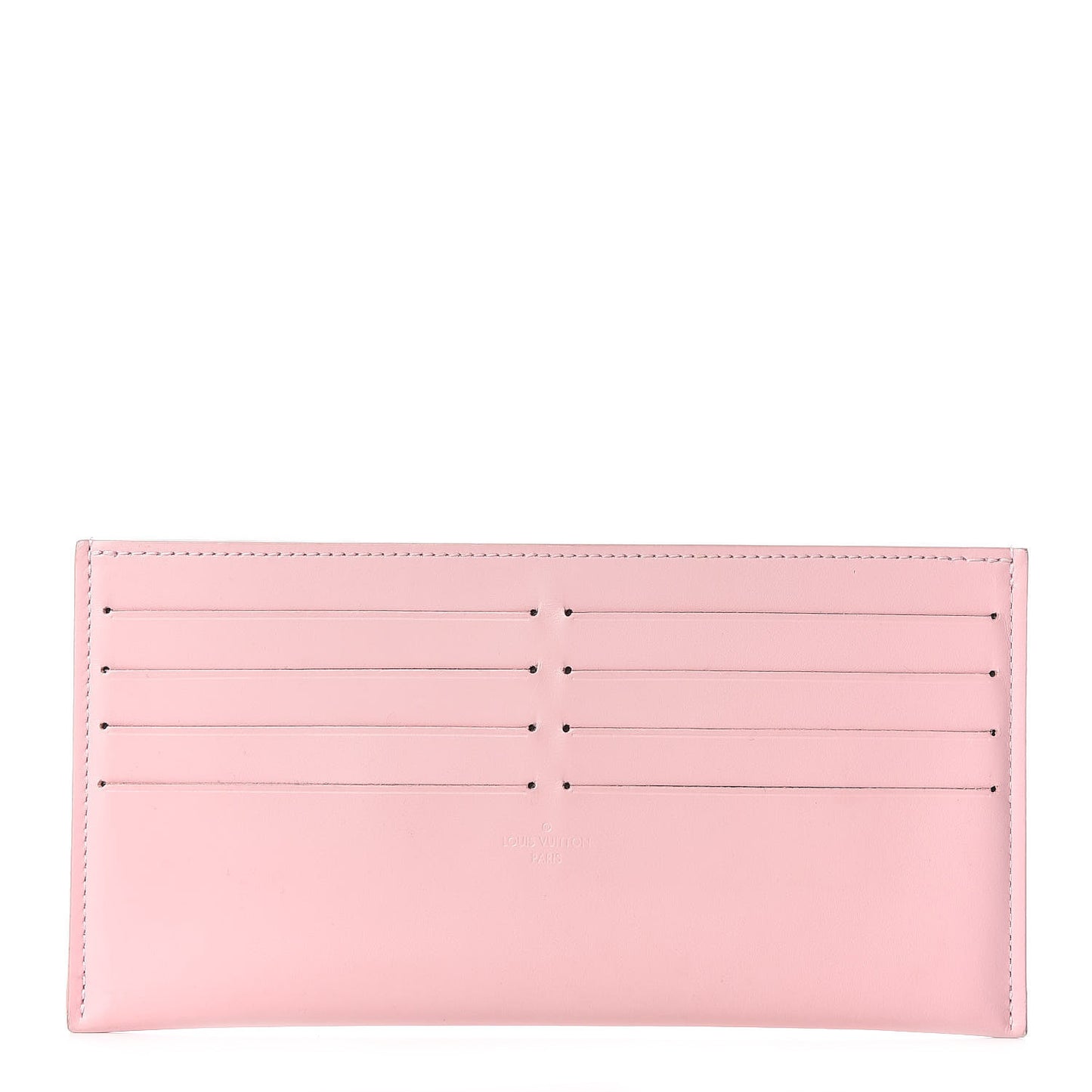 Calfskin Felicie Card Holder Insert Rose Ballerine