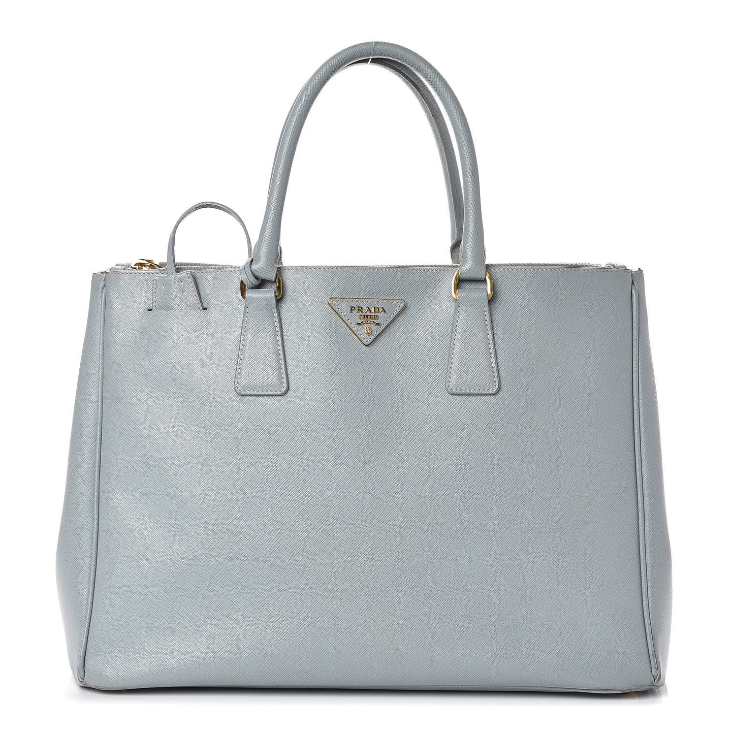 Saffiano Medium Galleria Double Zip Tote Lago