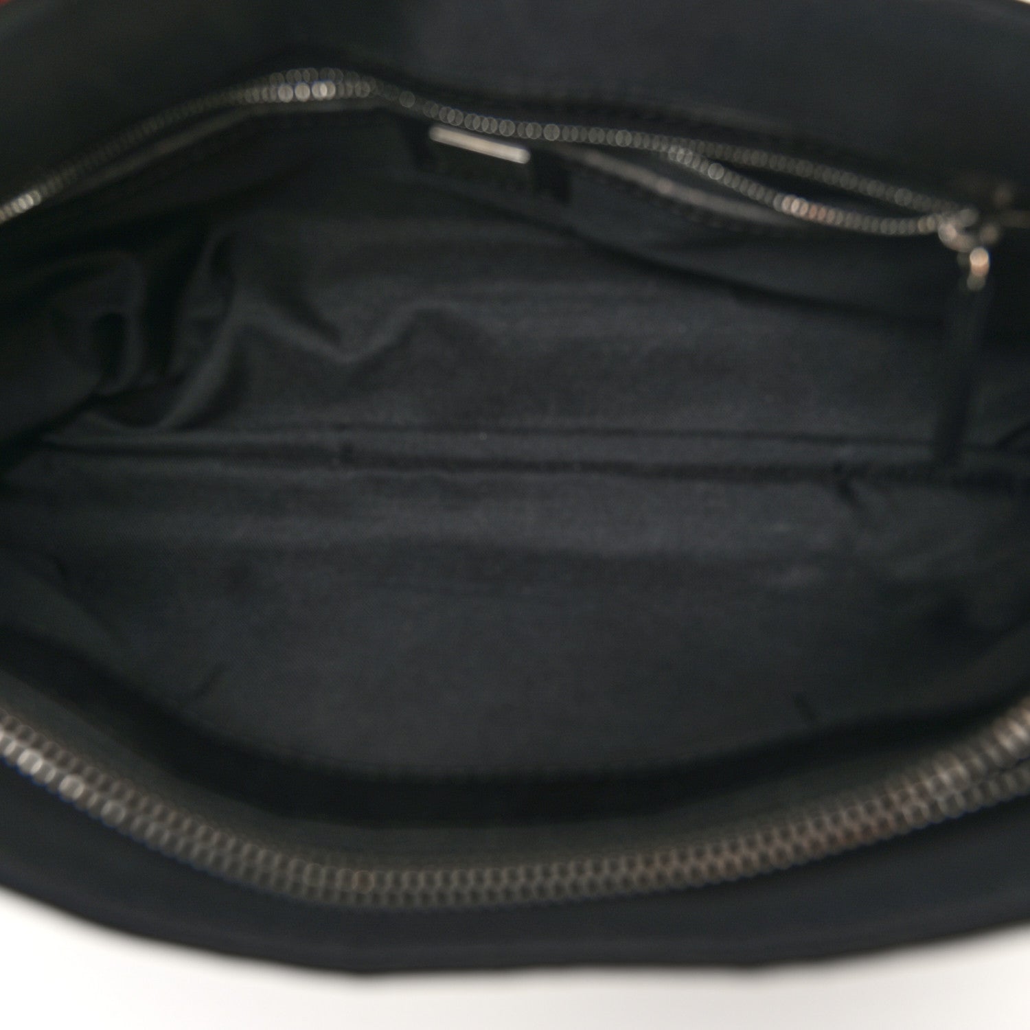 Fendi Neoprene Shoulder Bag Black 5 of 11