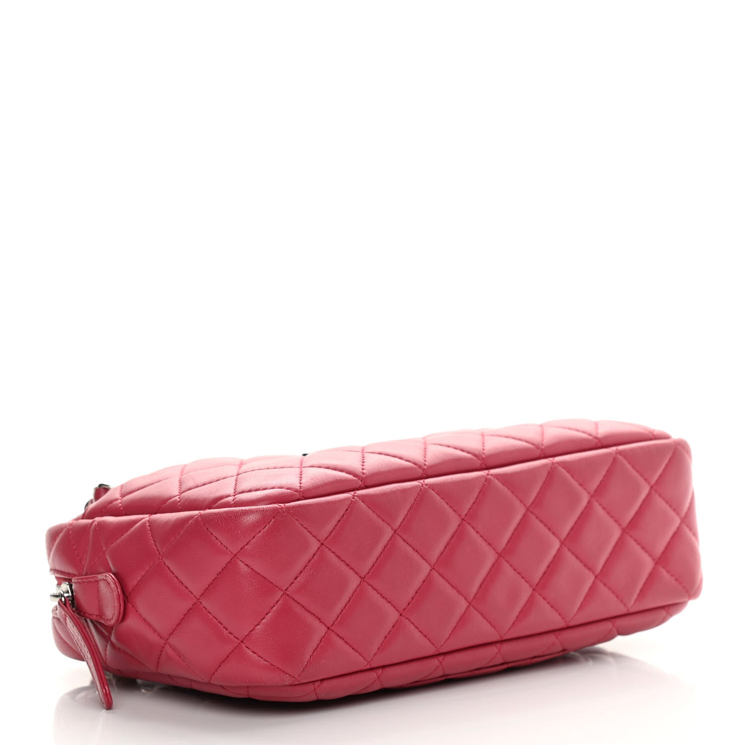 Chanel Lambskin Quilted Camera Case Pink 4 of 16