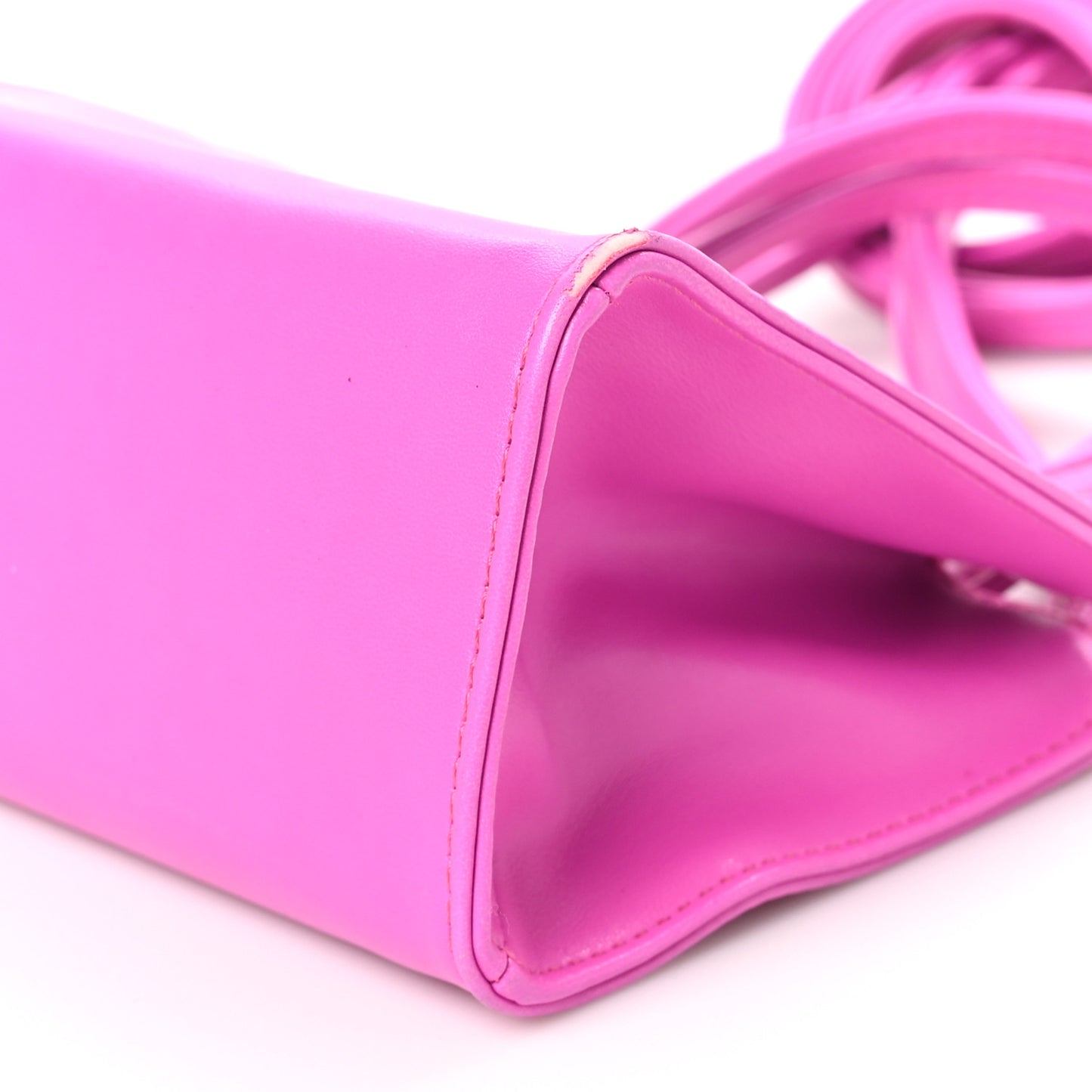 Vegan Leather Small Shopping Bag Azalea