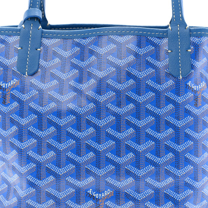 Goyard Goyardine Reversible Mini Anjou Sky Blue 12 of 17