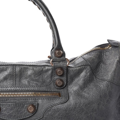 Balenciaga Agneau Giant 12 Rose Gold Hardware Work Gris Tarmac 17 of 18