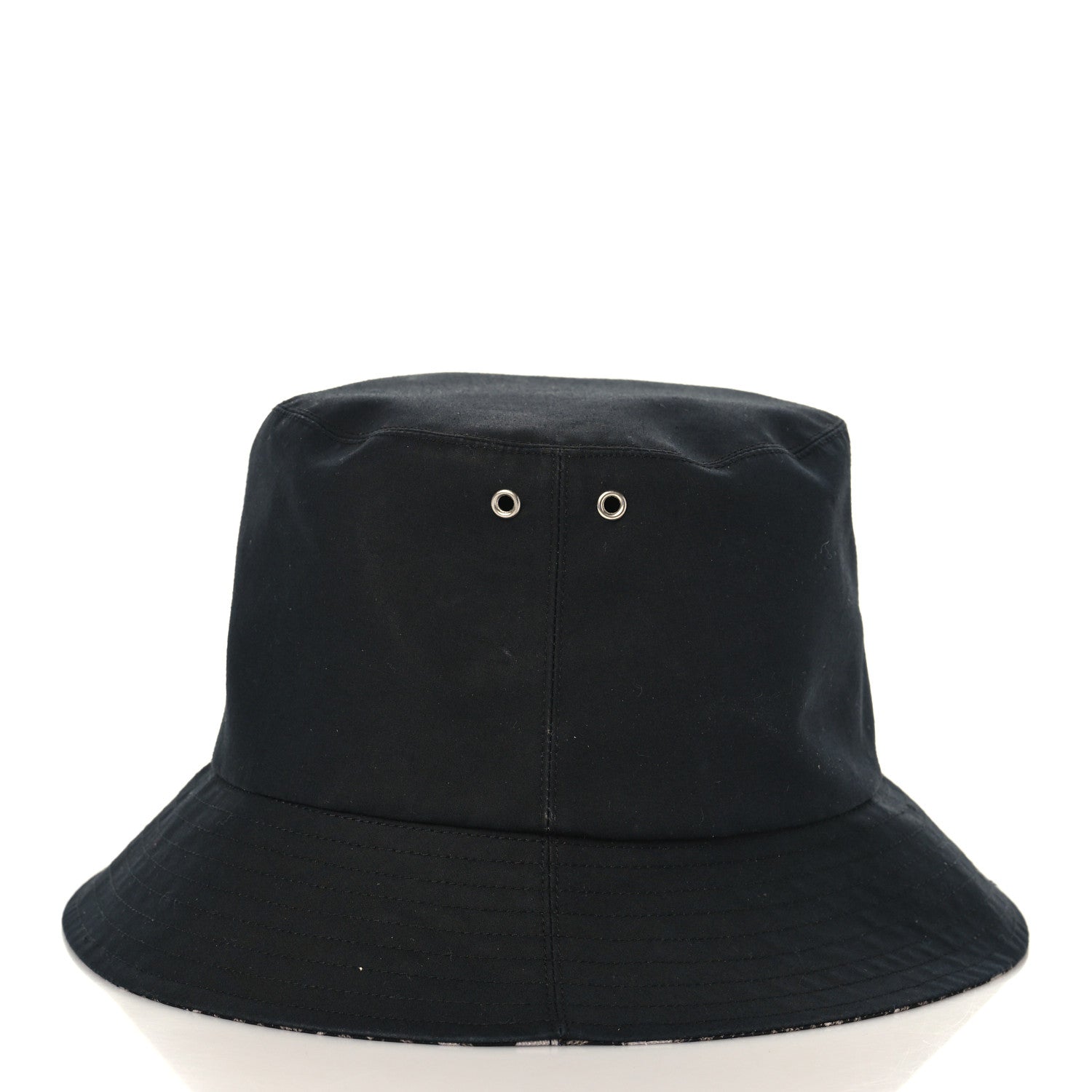 Christian Dior Oblique Reversible Teddy-D Brim Bucket Hat 57 Black 5 of 12