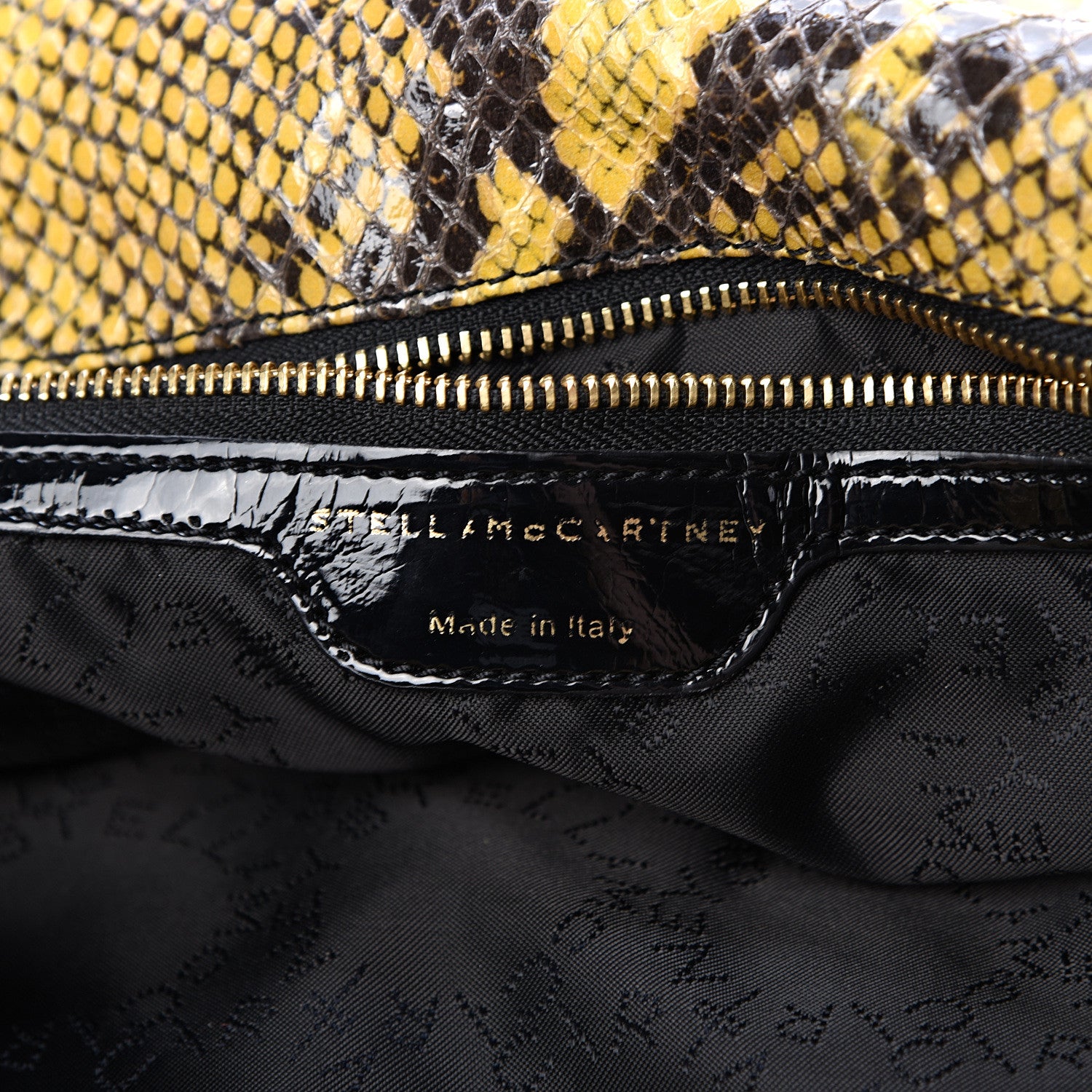 Stella McCartney Eco Python Falabella Fold Over Tote 5 of 11