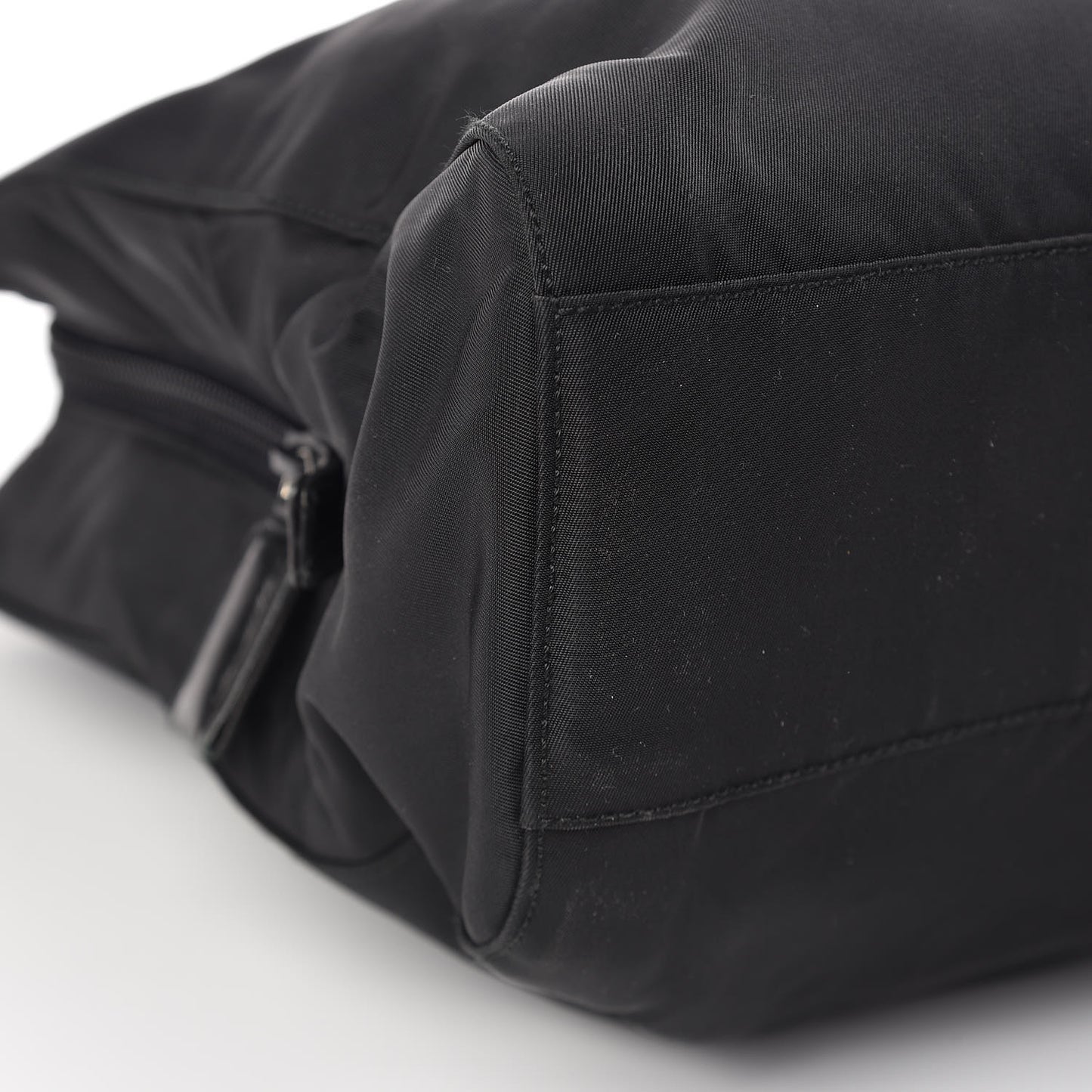 Tessuto Nylon Shopping Tote Black