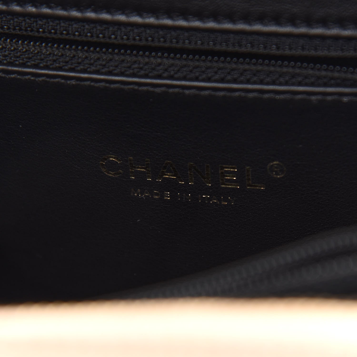 Chanel Caviar Quilted Medium CC Filigree Vanity Case Beige Black 6 of 9