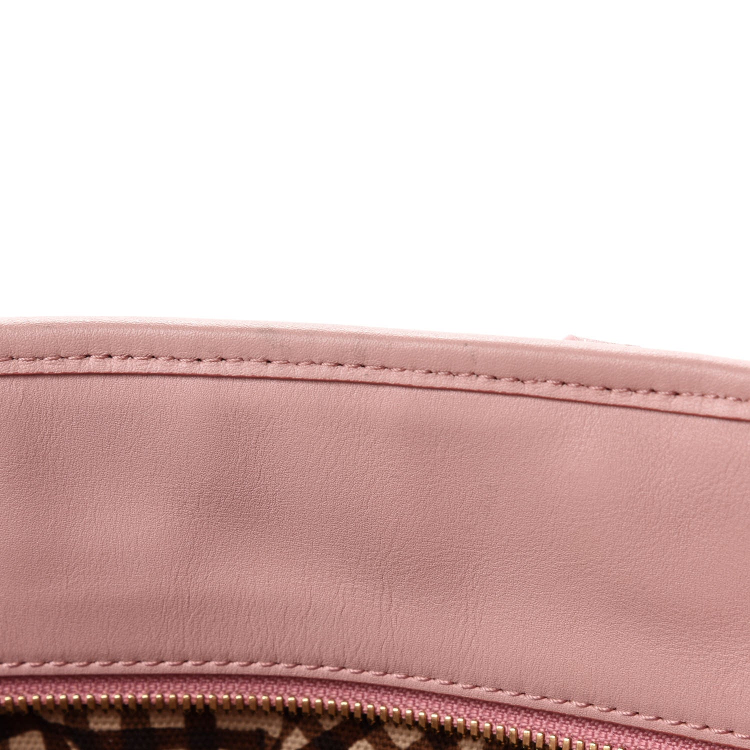 MCM Visetos Medium Anya Shopper Tote Light Pink 9 of 12