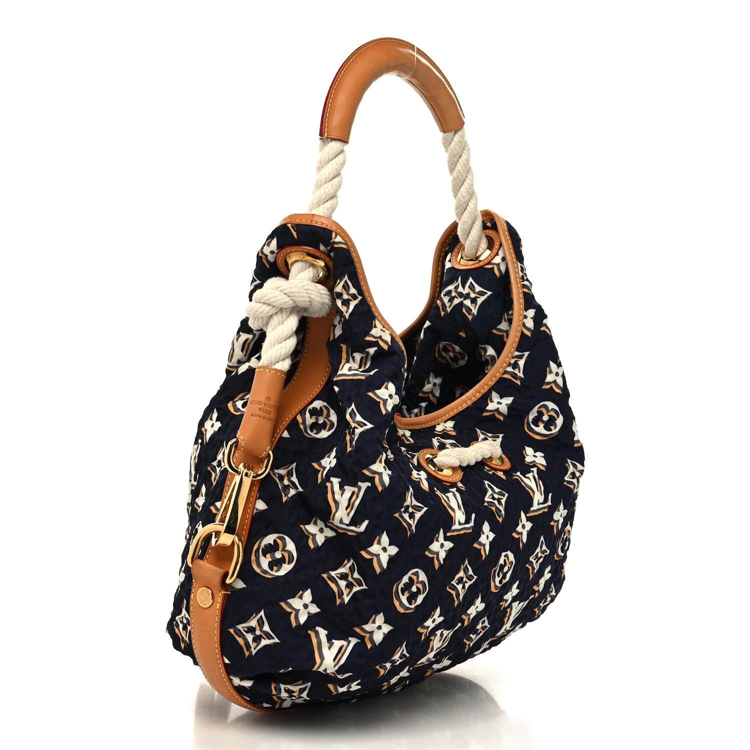 Louis Vuitton Canvas Monogram Cruise Bulles MM Navy 3 of 10
