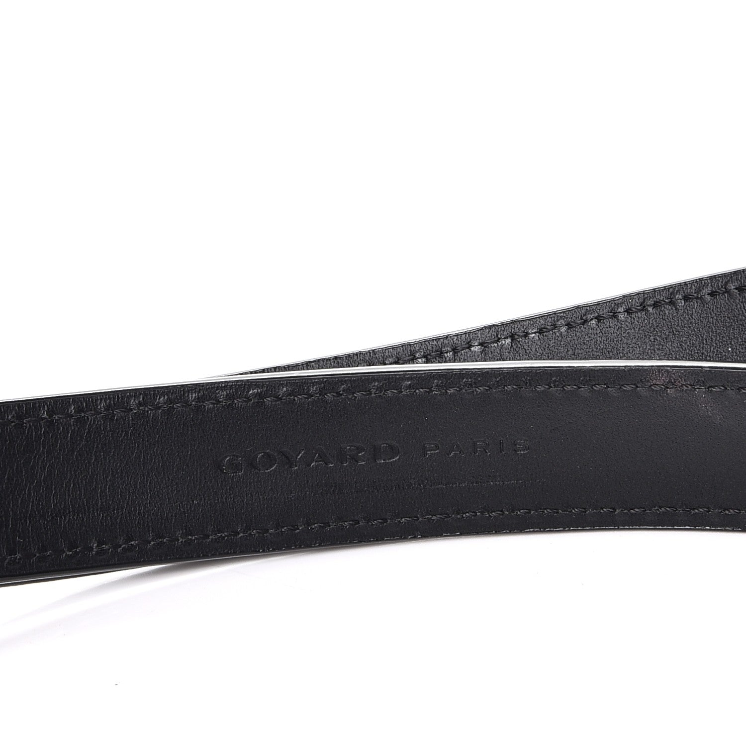 Goyard Calfskin Adjustable Shoulder Strap Black 2 of 6