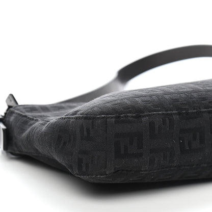 Fendi Zucchino Vitello Pochette Black 7 of 8