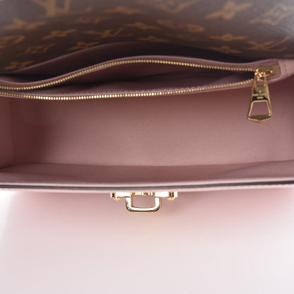Louis Vuitton Patent Calfskin Monogram Cherrywood PM Rose Ballerine 6 of 8