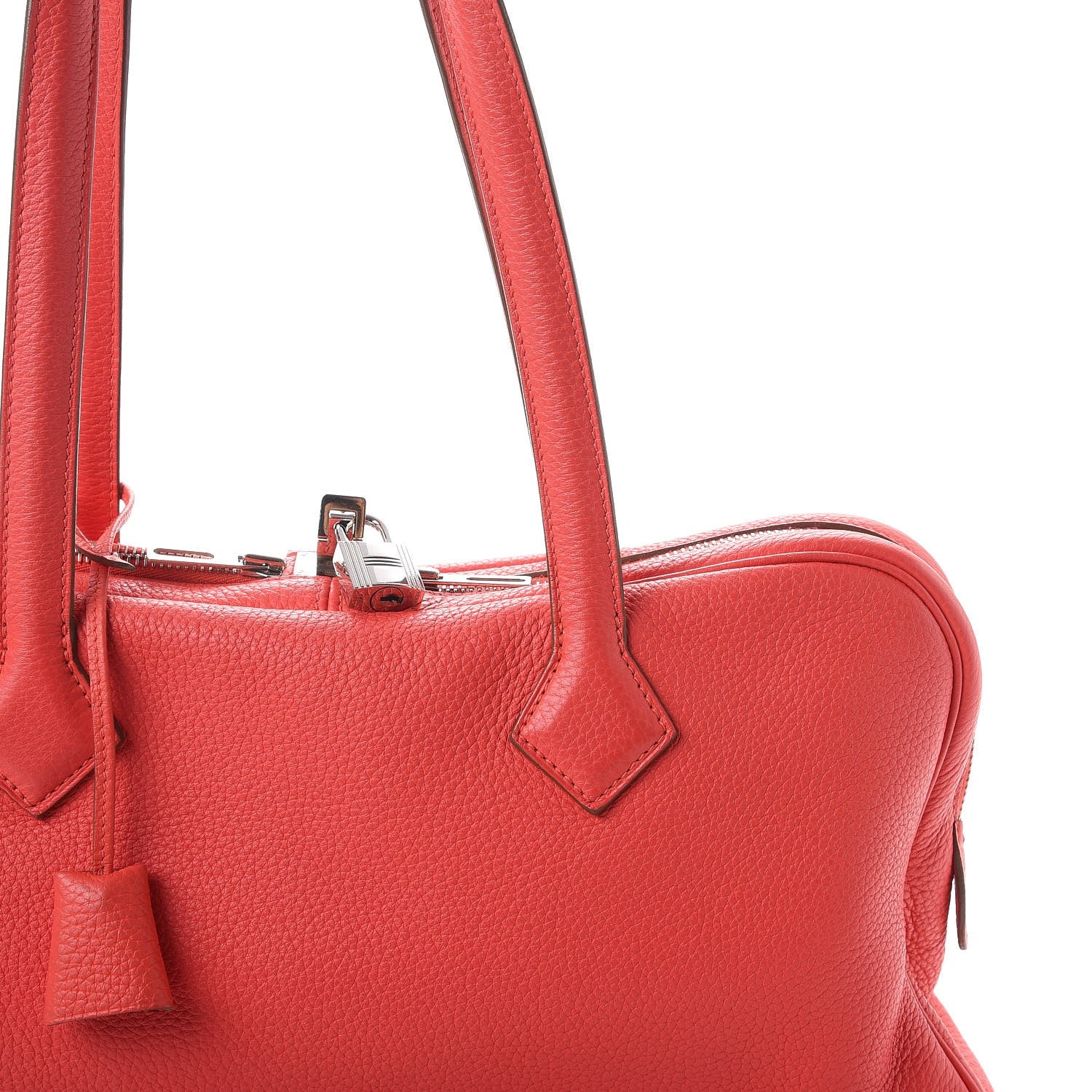 Hermes Taurillon Clemence Victoria Elan 38 Bougainvillea 8 of 12