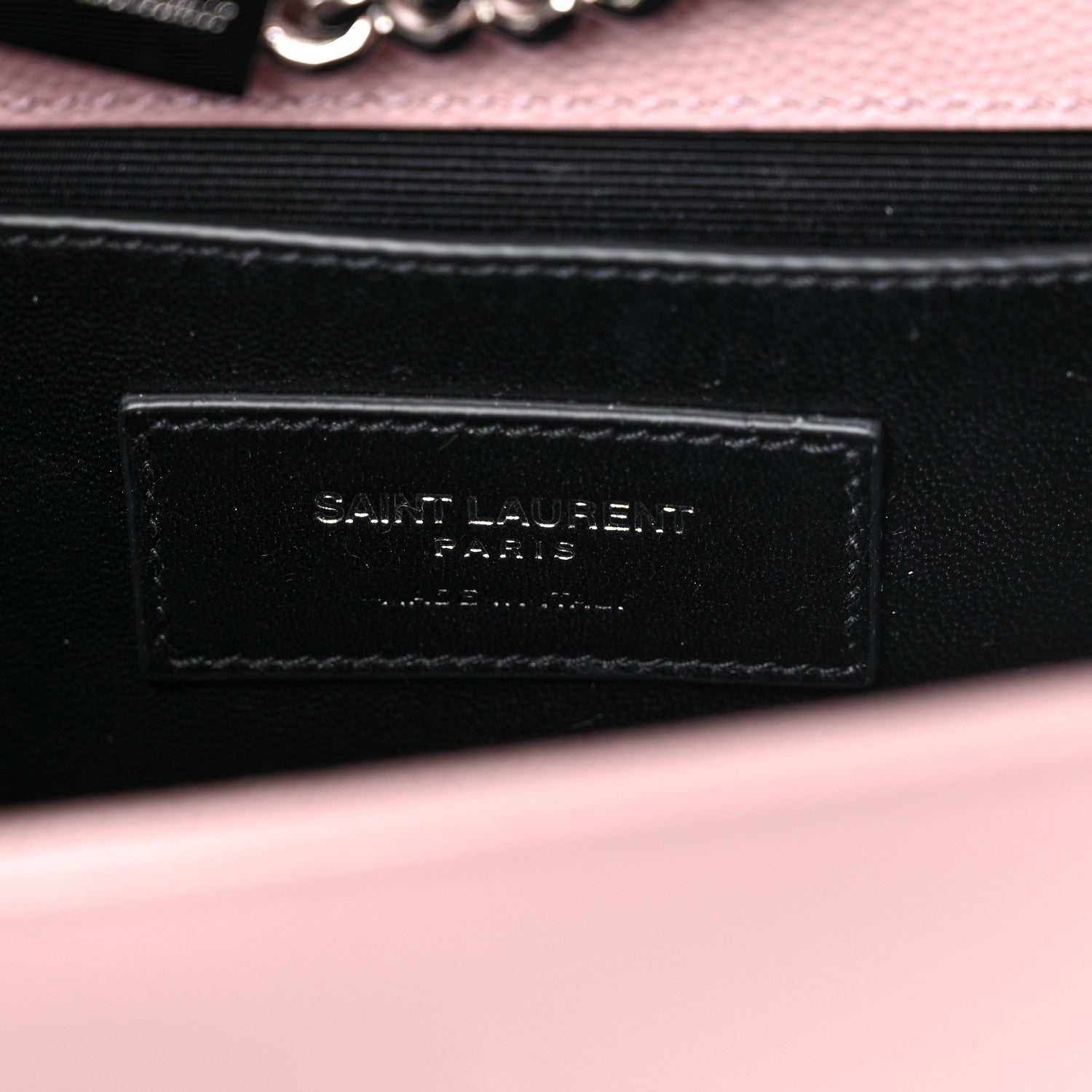 Saint Laurent Grain De Poudre Small Classic Monogram Kate Satchel Old Rose 5 of 8
