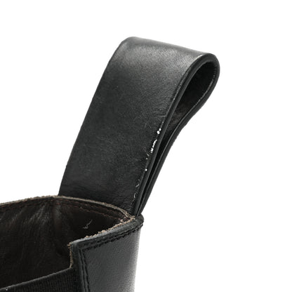 Bottega Veneta Calfskin Mens The Tire Chelsea Boots 42 Black Blaster 9 of 10