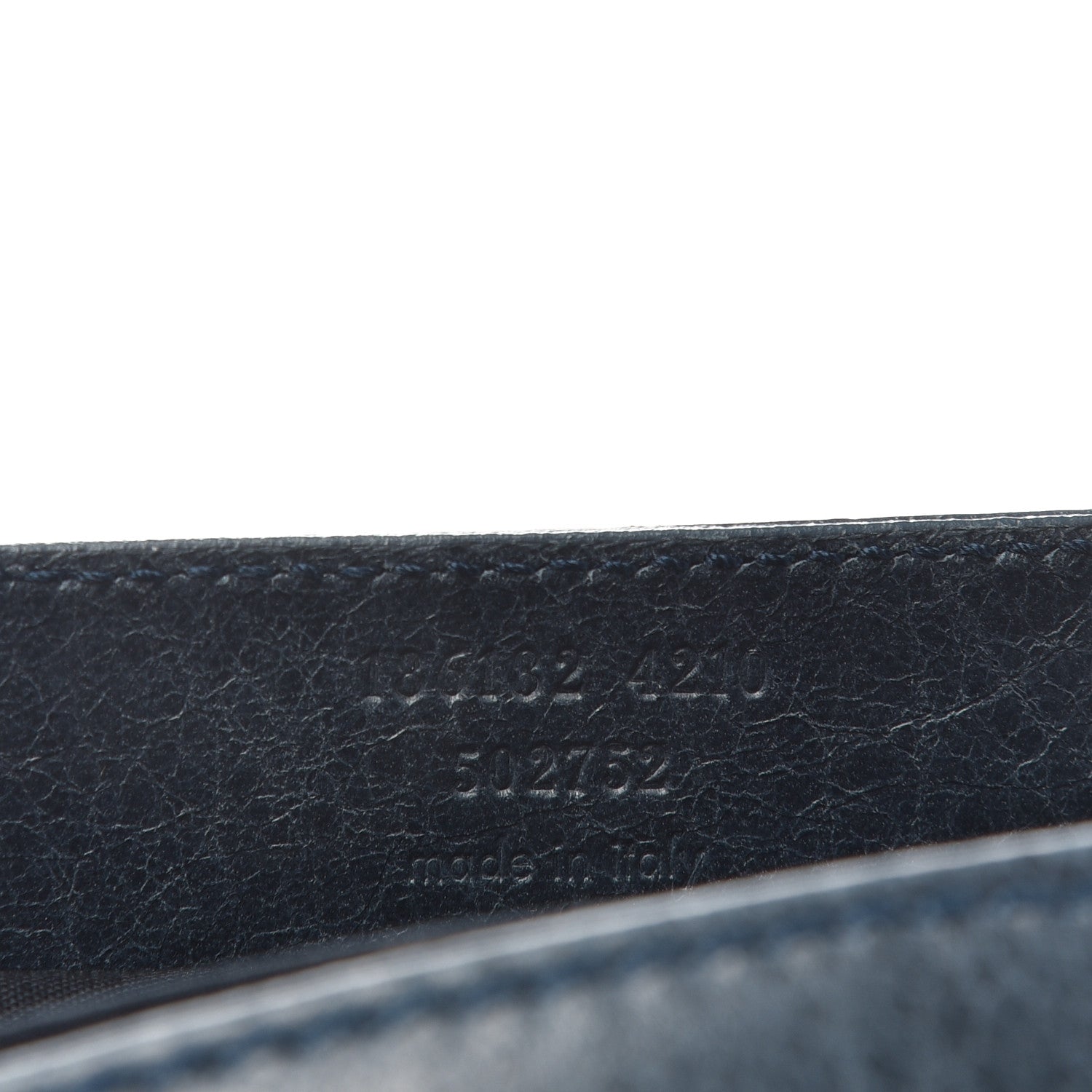 Balenciaga Agneau Giant 21 Silver Hardware Envelope Clutch Bleu Indigo 7 of 7