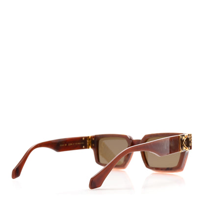 Louis Vuitton Acetate Metal 1.1 Millionaires Sunglasses Z1337W Brown 4 of 8