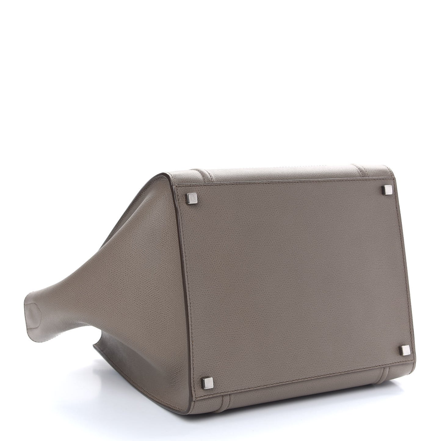 Baby Grained Calfskin Medium Phantom Luggage Taupe