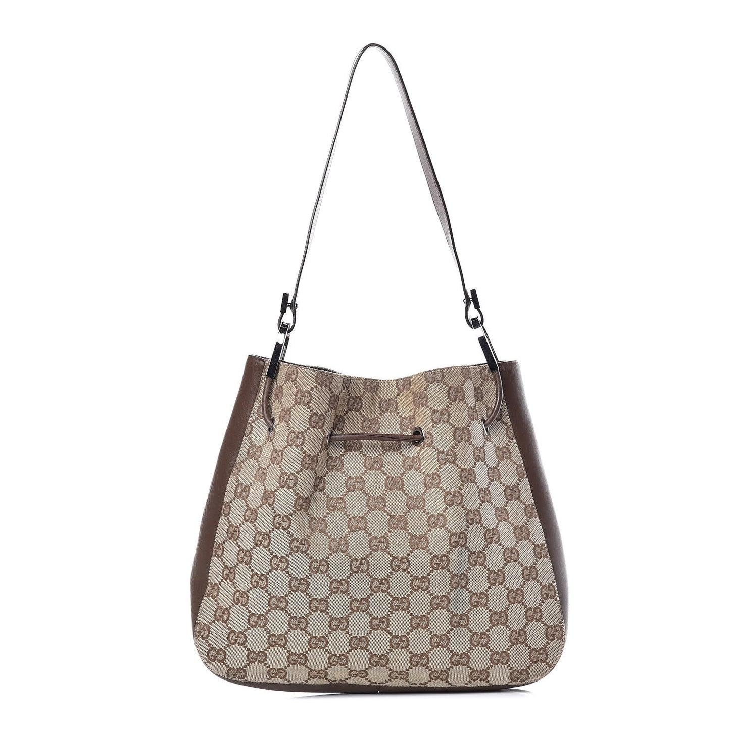 Monogram Shoulder Bag Dark Brown