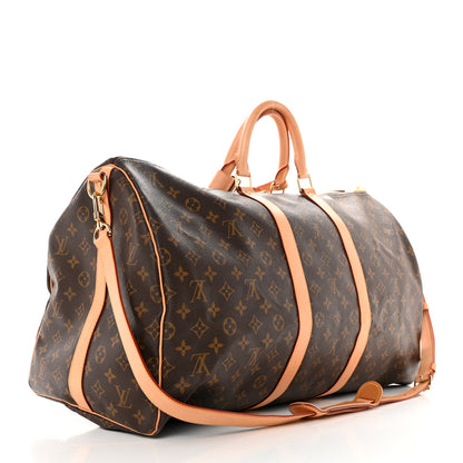 Louis Vuitton Monogram Keepall Bandouliere 55 2 of 19