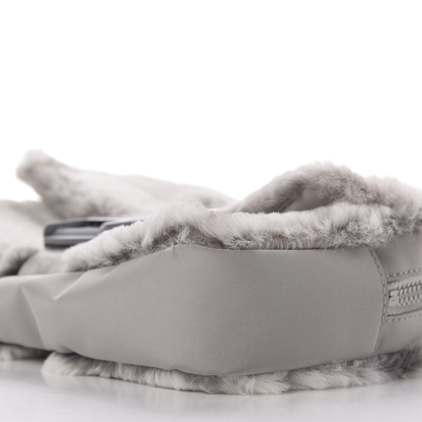 Rabbit Fur Sport Flap Grey