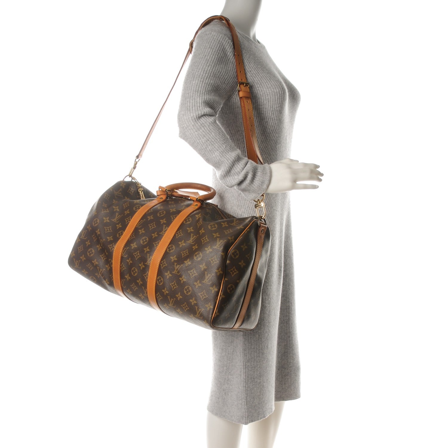 Louis Vuitton Monogram Keepall Bandouliere 45 2 of 9