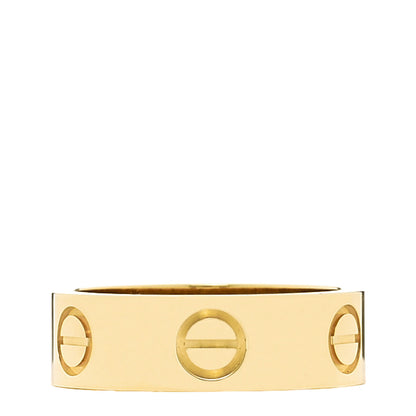 Cartier 18K Yellow Gold 5.5mm LOVE Ring 52 6 49 4.75 1 of 7