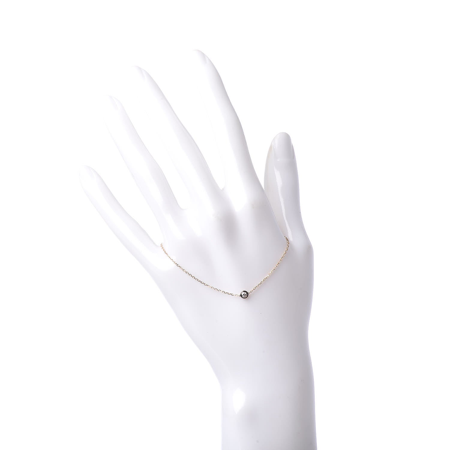 Cartier 18K Pink Gold Diamond XS D'Amour Bracelet 2 of 6