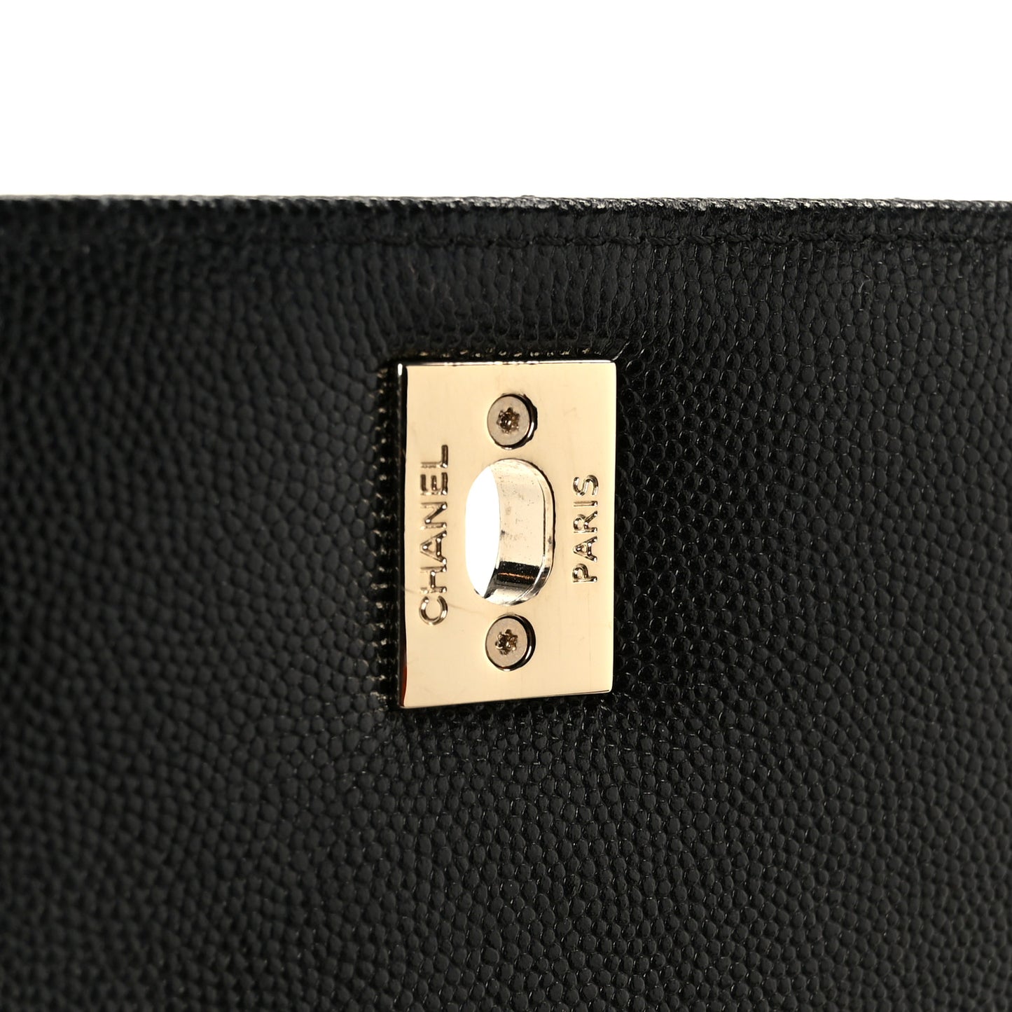 Caviar Quilted Small Coco Handle Flap Black